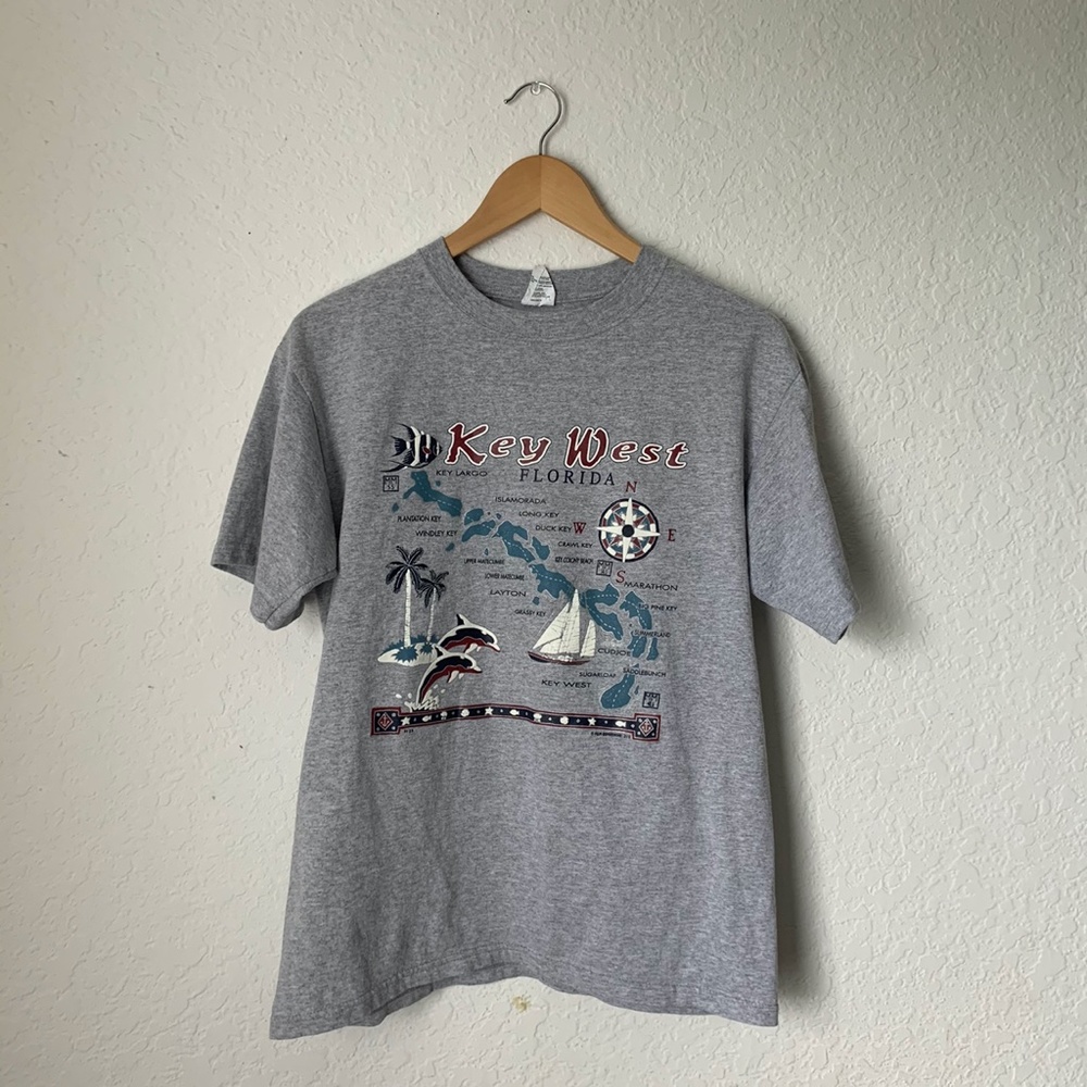 Key West Florida Gray Shirt